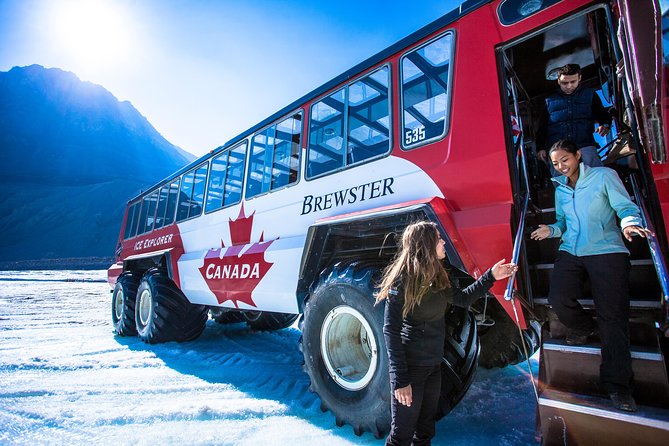 Columbia Icefield Tour with Glacier Skywalk from Jasper - Athabasca Falls gives the day a fast start