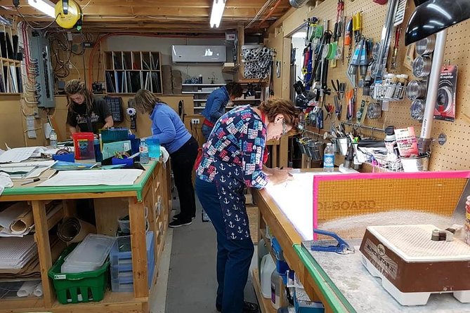 Create your own Stained Glass Masterpiece - Key points about this Saint John glass class