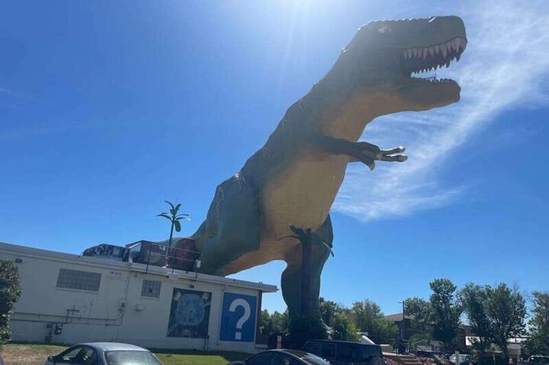 Day of Dinosaurs and Hoodoos From Calgary to the Badlands - The Little Church and the World’s Largest Dinosaur