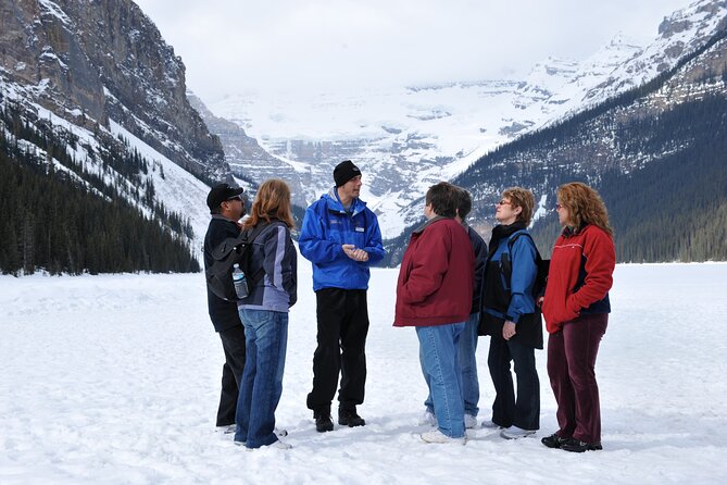 Discover Lake Louise and Yoho In Winter - Natural Bridge adds a quick burst of drama