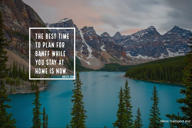 Experience Banff & Lake Louise | Moraine - PRIVATE DAY TOUR - Johnston Canyon for a short walk