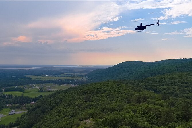 Fly over the City of Ottawa in a Helicopter - Rideau Hall and the official side of Ottawa