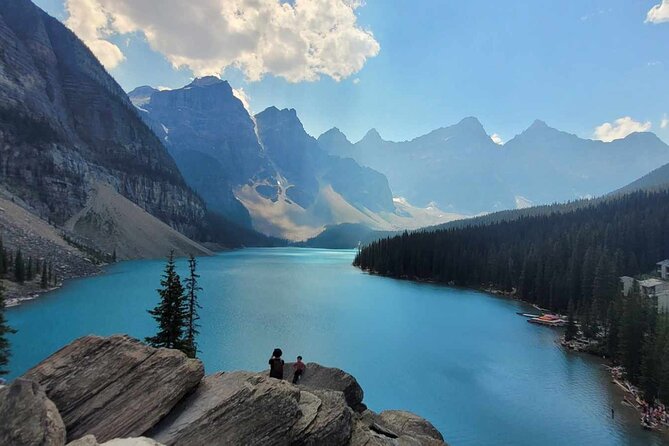 From Banff: Moraine Lake and Lake Louise Half Day Tour - The Banff Train Station meeting point