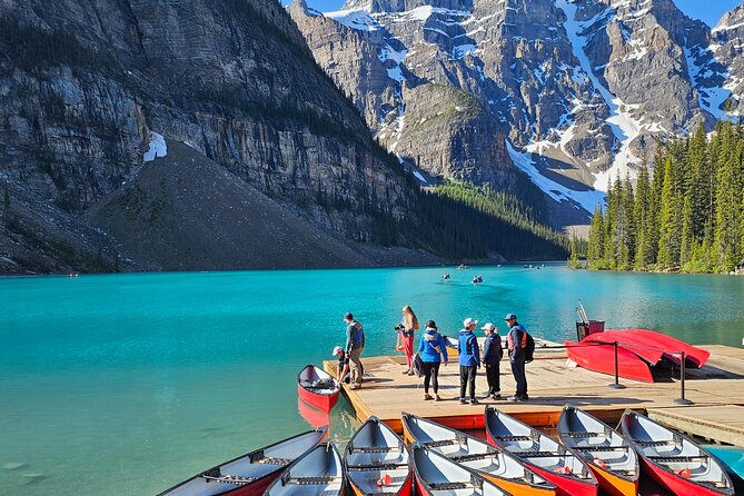 From Banff: Moraine Lake and Lake Louise Half Day Tour - The drive through the Canadian Rockies