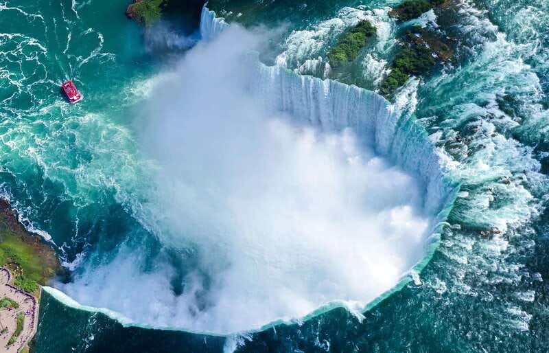 From Montreal: Toronto, Niagara Falls & 1000 Islands Tour - Niagara Falls from the water or the air