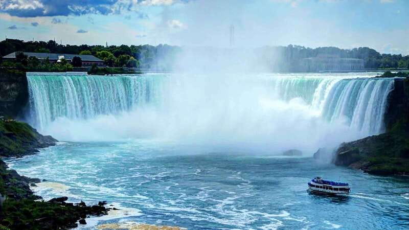 From Toronto: Niagara Falls Evening Tour With Boat Cruise - Whirlpool Rapids and the force of the river