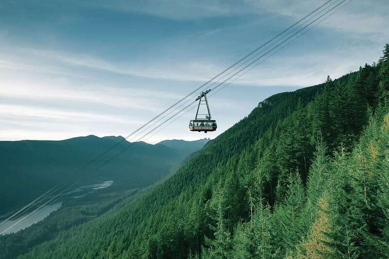 From Vancouver: Capilano Suspension Bridge & Grouse Mountain - Lions Gate Bridge: a quick photo stop with big views