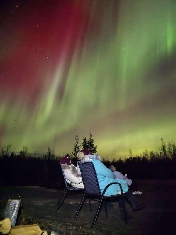 From Yellowknife: Aurora Borealis Tour with Cozy Cabin Base - Northern parkas, fur coats, and a bit of fun