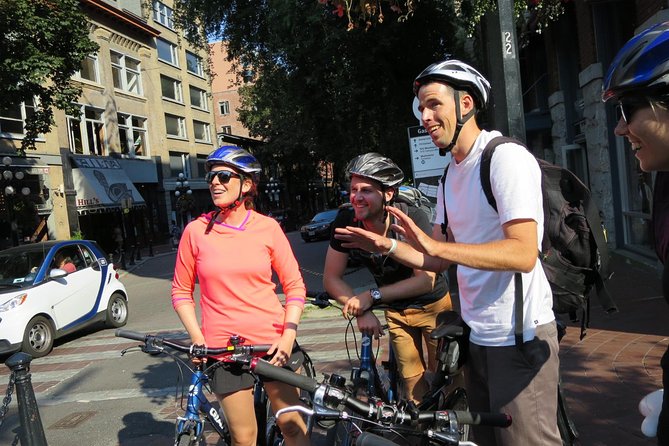 Gastown, Chinatown & Granville Island - Vancouver Bike Tours - False Creek, public art and the best riding of the afternoon