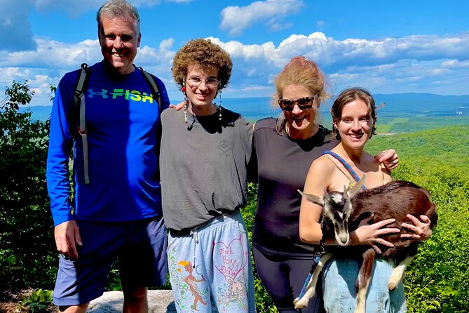 Goat Hiking, Beaver Dam Visit and picnic in Quebec forest - Meeting François and the goats at Rue Gaudar