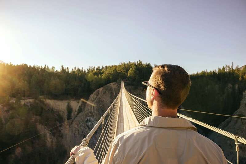 Golden, BC: Golden Skybridge Bridge Pass Admission - The first suspension bridge and the 426-foot viewpoint