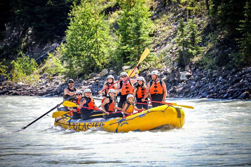 Golden, BC: Kicking Horse River Family Rafting with Lunch - The 25-minute ride to the Kicking Horse River