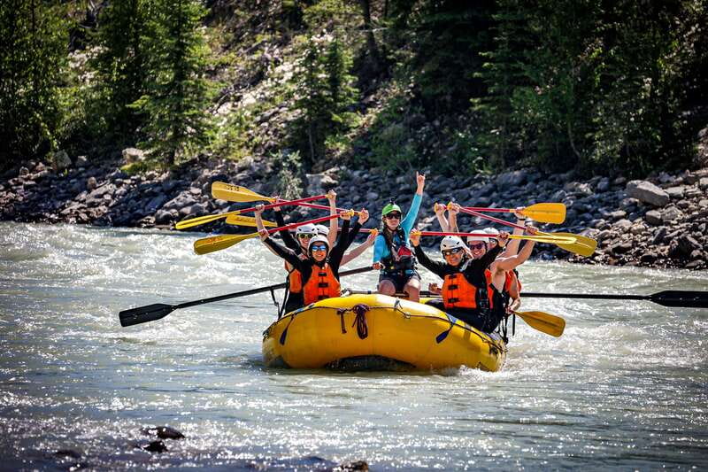 Golden, BC: Kicking Horse River Family Rafting with Lunch - The waterfall stop and optional swim