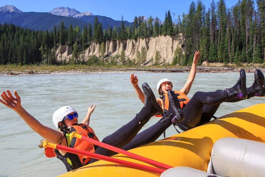 Golden, BC: Kicking Horse River Family Rafting with Lunch - Changing, hot showers, and the return to Golden