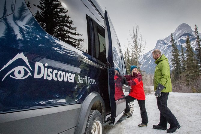 Grotto Canyon Icewalk - From Banff pickup to the canyon trail