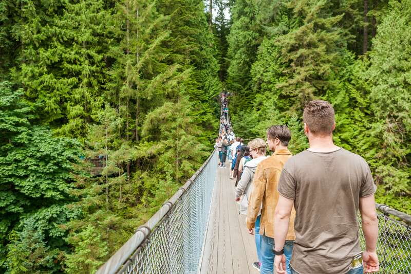 Grouse Mountain, Capilano Bridge & Fish Hatchery Tour - Returning through Vancouver and the Gastown question