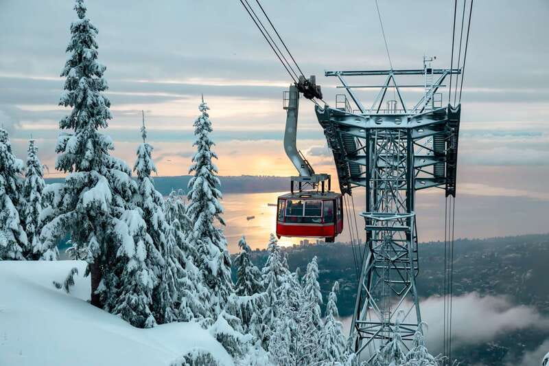 Grouse Mountain Skyride Admission Ticket - Weather can make or break the views