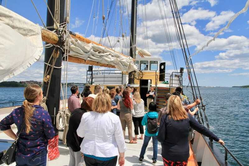 Halifax: Tall Ship Harbor Sailing Cruise with Live Music - Raising The Sails, Or Running Under Motor