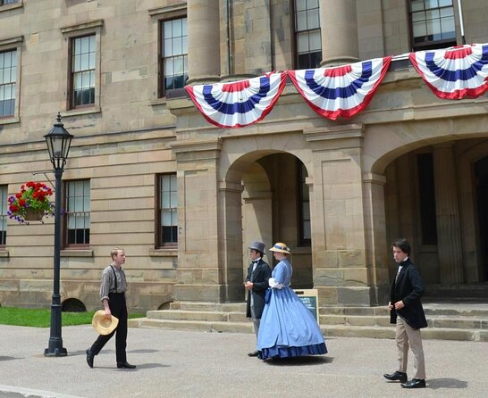 Historic Walking Tour of Charlottetown - St. Dunstan’s Basilica brings the first visual surprise
