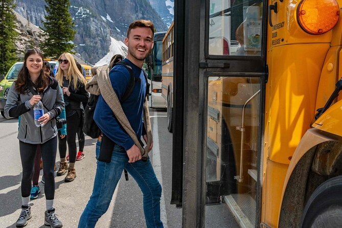 Hop-On and Hop-Off Banff Bus - Lake Louise gondola: a different view of the area