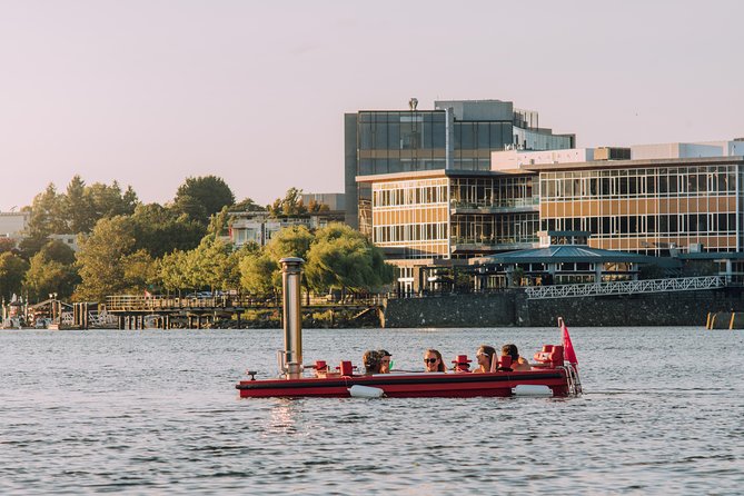 Hot Tub Boat Ride Around Victoria - Arriving at 100 Swift Street