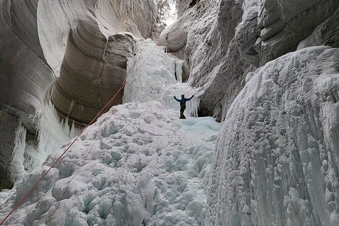 Jasper Ice Climbing Experience - The gear lesson comes before the climb