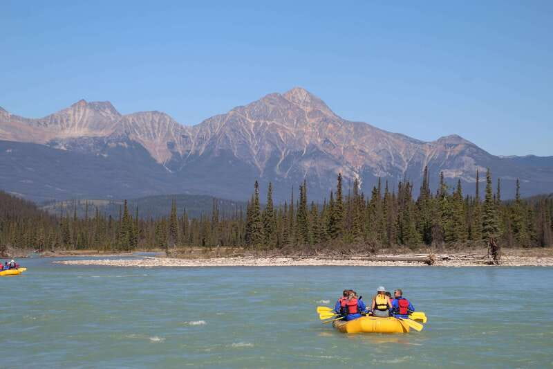 Jasper National Park: 2-Hour Whitewater Rafting - Ten quiet minutes on the Athabasca