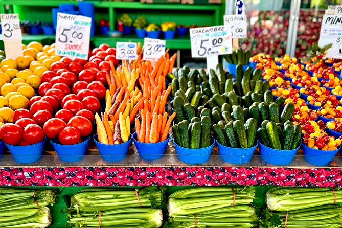 Jean Talon Market & Little Italy Food Tour with 8 Food Tastings - Meeting market sellers instead of only looking at stalls