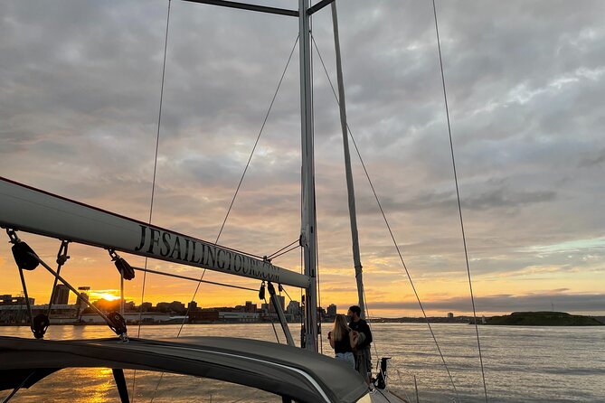 JFarwell Moonlight Yacht Cruise from Halifax Waterfront - A small sailboat instead of a big harbor tour