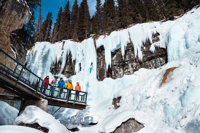 Johnston Canyon Icewalk - Starting the 5.4-Kilometer Canyon Walk