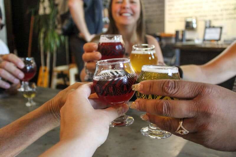 Kelowna: Walking Food Tour with 7 Tastings and 4 Drinks - BNA Brewing Co. brings the meal-sized tasting