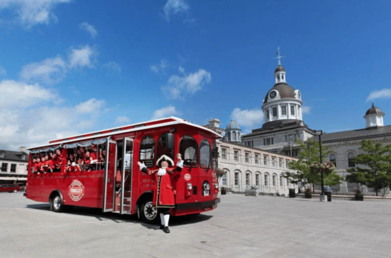 Kingston: Trolley City Tour - Starting at 248 Ontario Street
