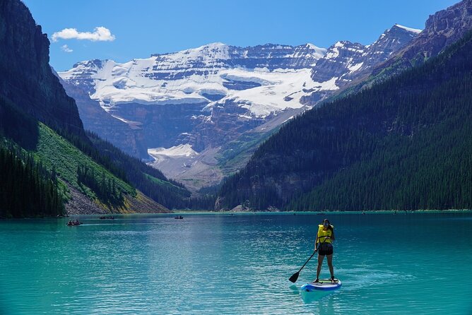 Lake Louise and Moraine Lake Small Group Half Day Tour - The road to Castle Mountain