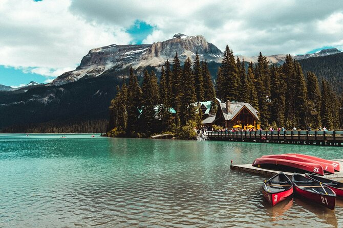 Lake Louise Moraine Lake Emerald Lake Yoho Banff National Park - Natural Bridge is brief but worth the camera stop