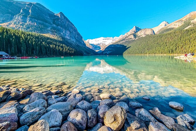 Lake Louise Moraine Lake Johnston Canyon 1.5h Half Day Tour - Lake Louise in summer and winter