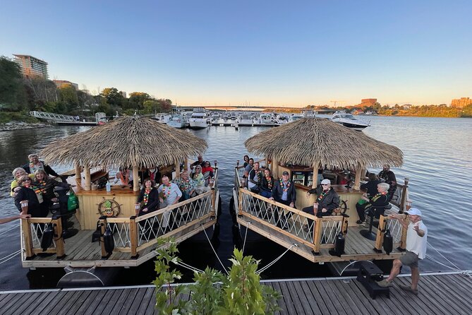 Lilo Floating Tiki Bar on the Ottawa River - The Ottawa River views, from Parliament to the falls