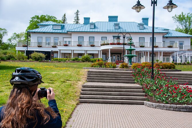 Magnificent Montmorency Falls E-Bike Tour - Arriving at Montmorency Falls