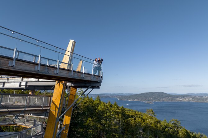 Malahat SkyWalk Tickets - Walking through the forest to the tower