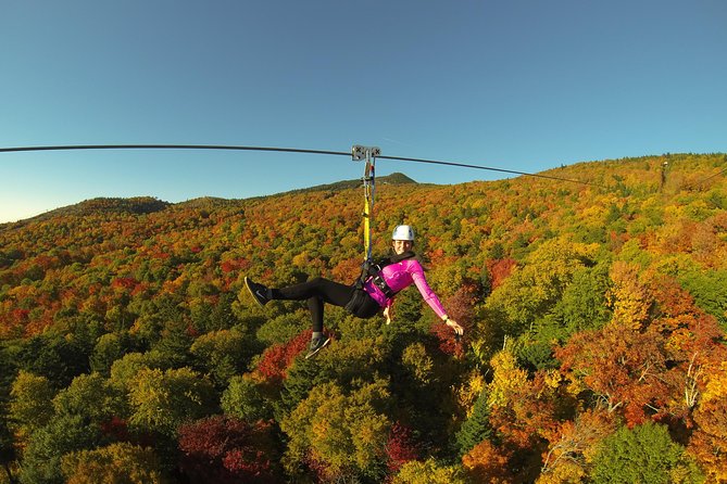 Mont Tremblant Guided Zipline Tour - What the hiking and stairs add