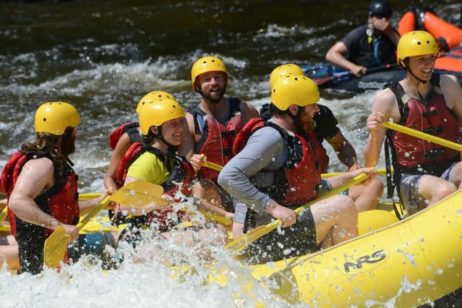 Mont-Tremblant: Half-Day White Water Rafting - Swimming, floating, and raft surfing