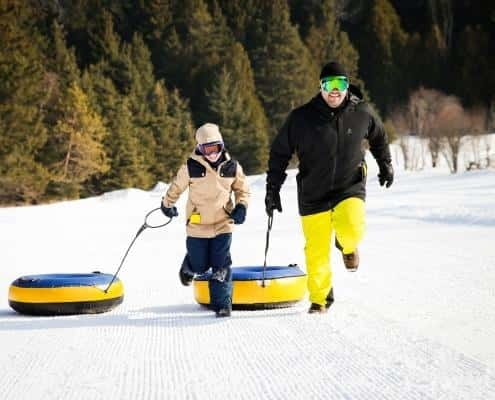 Mont-Tremblant: Snow Tubing with a Mechanical Lift - Getting to Snow Adventures Laurentians at the Ax Hotel