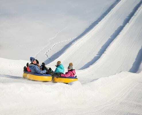 Mont-Tremblant: Snow Tubing with a Mechanical Lift - Warming up, lunch, and the onsite cafeteria