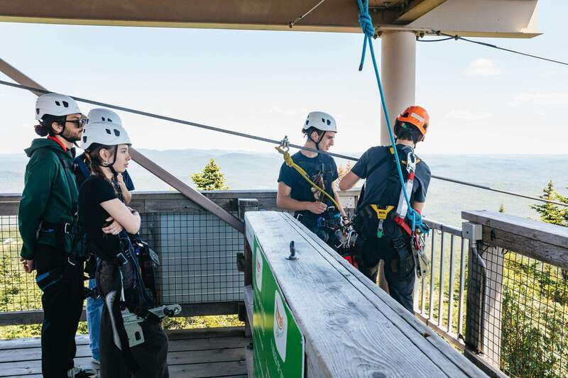 Mont Tremblant: Summit Zip-Lining Tour with 5 Zip Lines - Guides, safety, and the tone of the outing