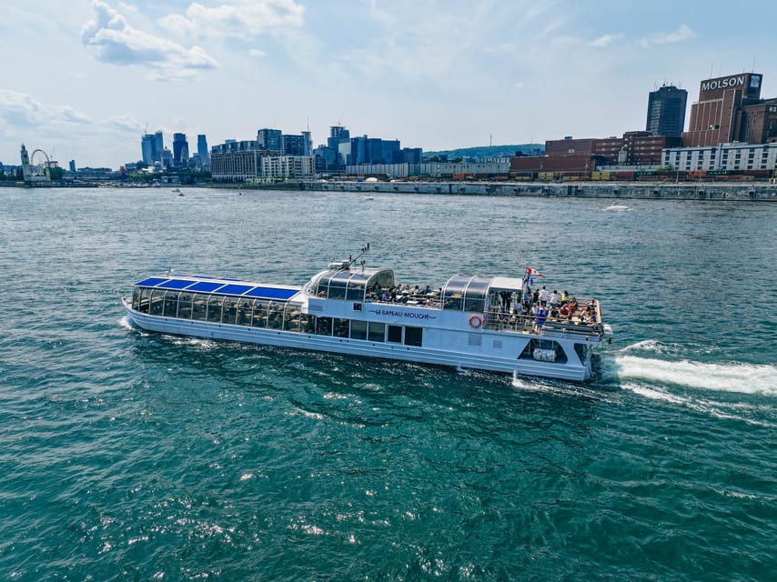 Montreal: Bateau-Mouche Cruise with A La Carte Dinner Option - Key points at a glance