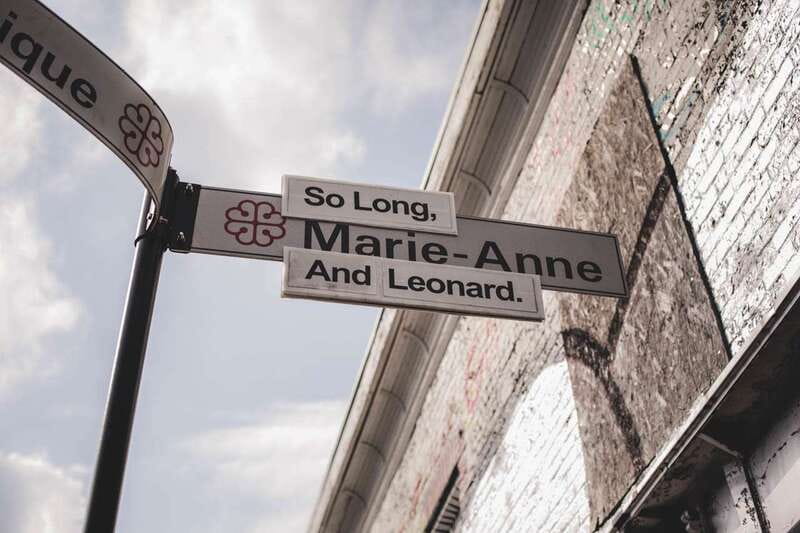 Montreal: Downtown and Old Montreal Highlights Bike Tour - The Old Port and the Farine Five Roses sign