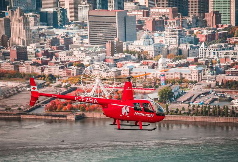 Montreal: Guided Helicopter Tour - Weather, weight rules, and accessibility
