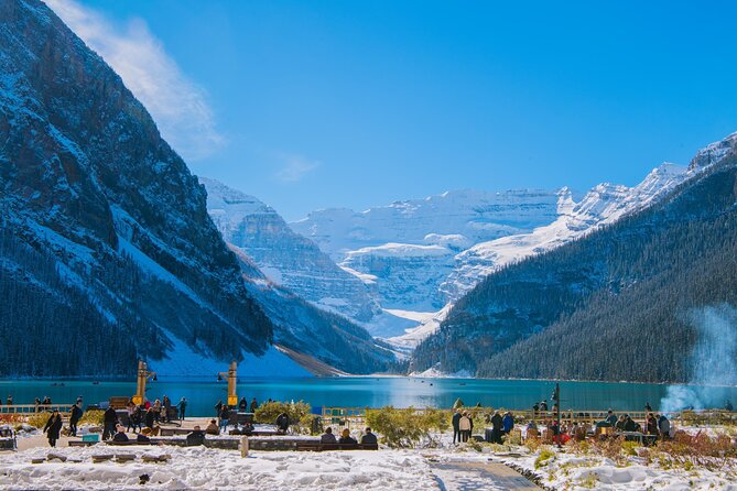 Moraine Lake and Lake Louise Half Day Tour - Lake Louise: turquoise water and a short lakeside visit