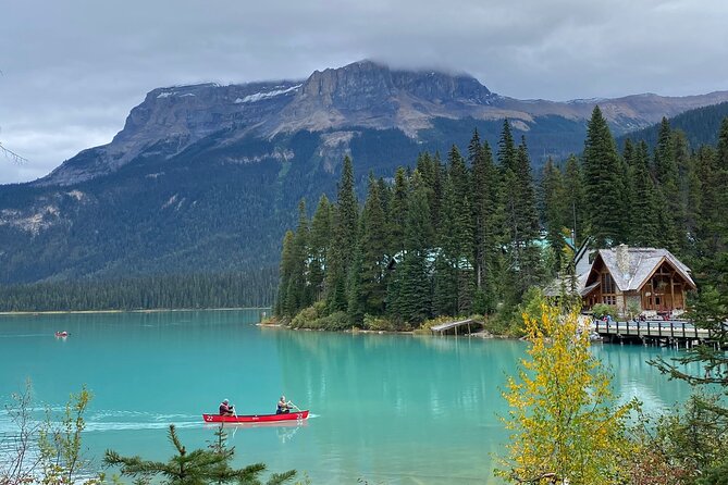 Moraine Lake Lake Louise Emerald Lake Banff Town & Natural Bridge - Winter route: Johnston Canyon and Lake Minnewanka