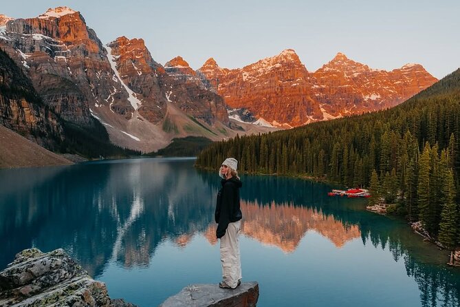 Moraine Lake Sunrise & Lake Louise Golden Hour Experience - Lake Louise during golden hour