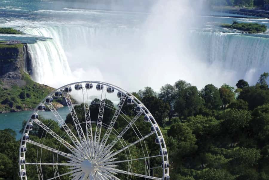 Niagara Adventure Theater & SkyWheel Combo - Redeeming the voucher before walking to Clifton Hill